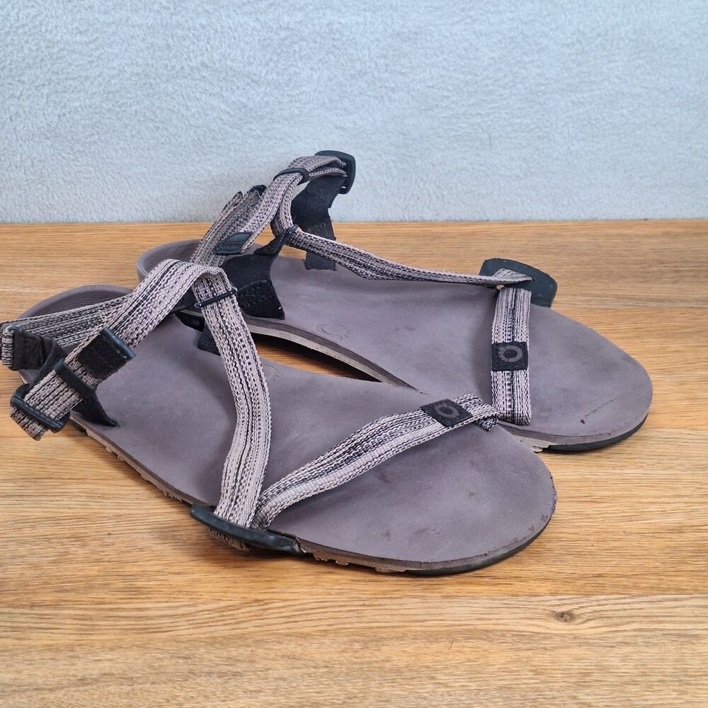 Xero Shoes Z-Trail Women's 9 Sport Sandals Gray Barefoot Zero Drop Vegan Shoes